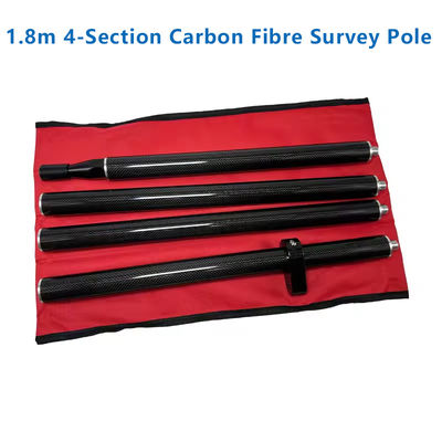 Αγορά Νέος 1.8M Στύλος Έρευνας 1.8M μήκος GPS PRISM POLE Carbon Fiber Pole GPS GNSS RTKSURVEYING TYPE,4 PCS Στύλοι, 5/8x11 Νήμα ηλεκτρονική κατασκευή