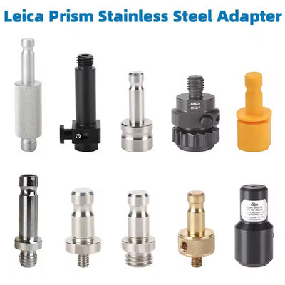 Αγορά Προσαρμοστής πρίσματος 5/8 1/4 μετατροπέα νήματος Οικουμενικός σύνδεσμος κεντρικού πόλου για Leica Base GPS RTK Συνολικό σταθμό ηλεκτρονική κατασκευή