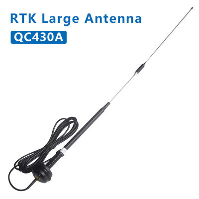 RTK UHF Μεγάλη κεραία QC430A 430-450Mhz Παγκόσμια ραδιοαντήνα χαρτογράφησης για βέλτιστη απόδοση χαρτογράφησης