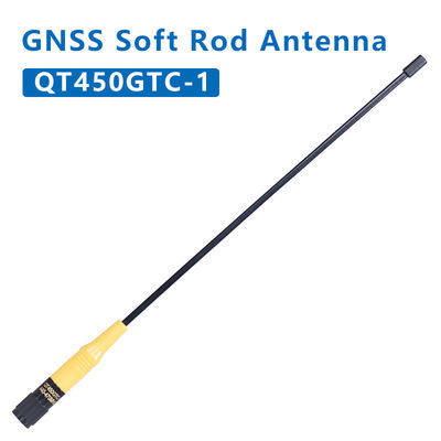 QT450GTC-1 TNC-J Ανδρικοί δέκτες GNSS RTK GPS ανίχνευση κεραία RTK Διοικητής ραδιοφωνικός πομπός δέκτης κεραία 440-470MHz