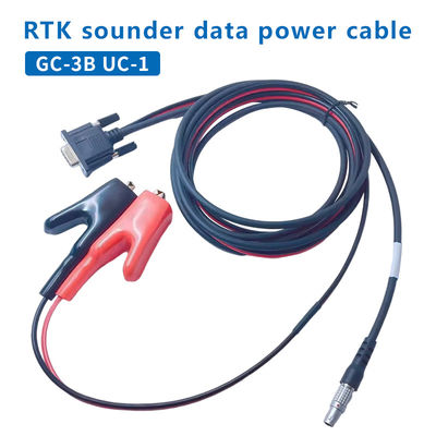 Υψηλόστόχος GC-3B UC-1 Πολυλειτουργικό καλώδιο GPS RTK Echo Sounder Σύνδεση με μπαταρία Υ σχήμα καλώδιο δεδομένων