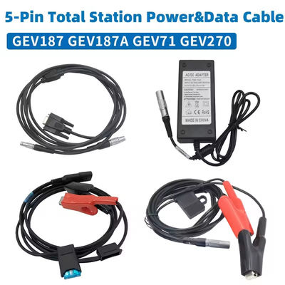 5 Pin Y Adapter καλωδίου για τη σύνδεση Leica TS/TM60/50/30 Συνολικού Σταθμού στον υπολογιστή και την ενέργεια