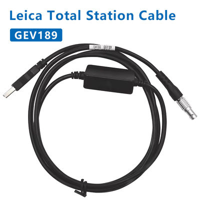 GEV189 734700 USB καλώδιο λήψης δεδομένων Βασικό αξεσουάρ για την Leica Survey Total Station 0.B 5 Pin