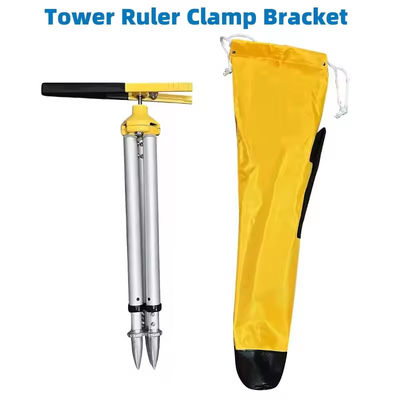 Ανασυγκρότητο Mini Pole Bracket 46cm-60cm Ρυθμίσιμο τηλεσκοπικό Mini Tripod Tower Ruler Υποστήριξη Συνολικού Σταθμού Πρίσμα Pole Clamp
