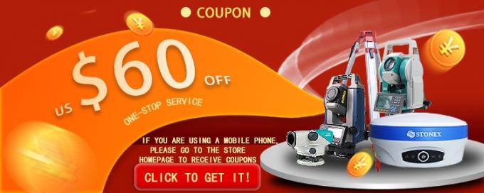 Διεθνής έκδοση STONEX S700A/S3II GPS Εξεταστικά όργανα GNSS Rover And Base Station RTK 0