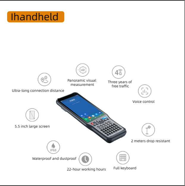 RTK Μετρητής GNSS GIS Συλλέκτης δεδομένων Hi-Target IHAND55 Διαχειριστής GPS 2